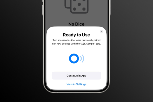 Improved Bluetooth pairing with iOS 18 privacy upgrade.