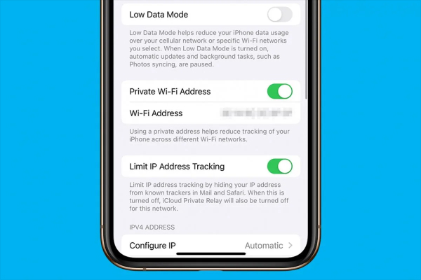 iOS 18 introduces Private Wi-Fi Mode for safer network connections.