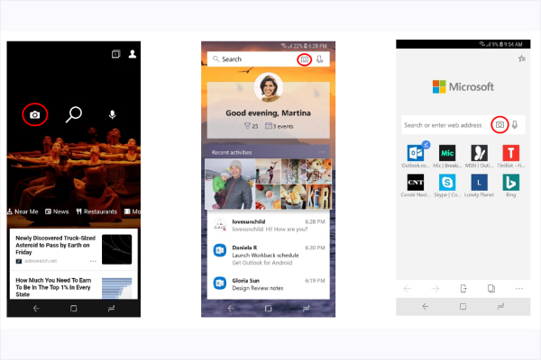 Bing Visual Search for Reverse Image Search on iPhone