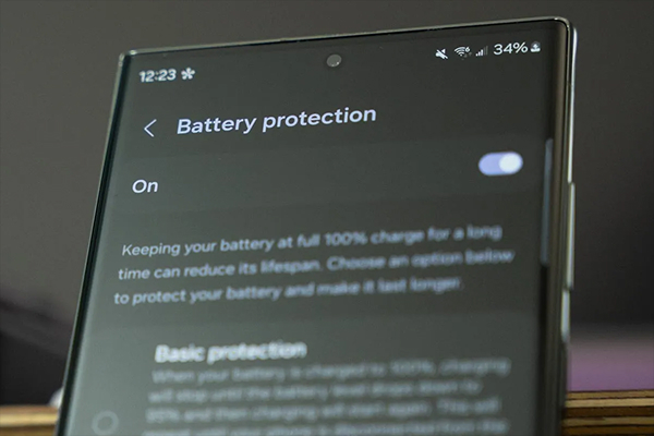 Limit charging to 85% to extend battery health and life.