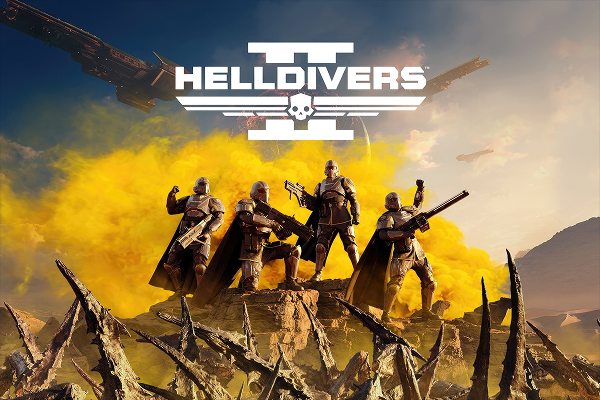 Team-based shooting scene with enhanced explosions and environmental destruction.