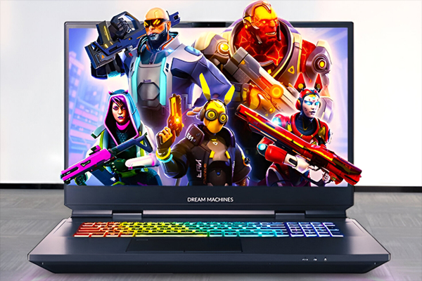 High-resolution gaming screen