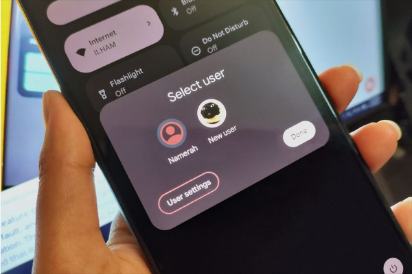 Limit access by creating a separate user profile.