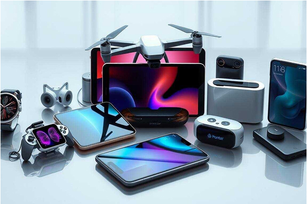 Smartphone and gadgets working together in daily life