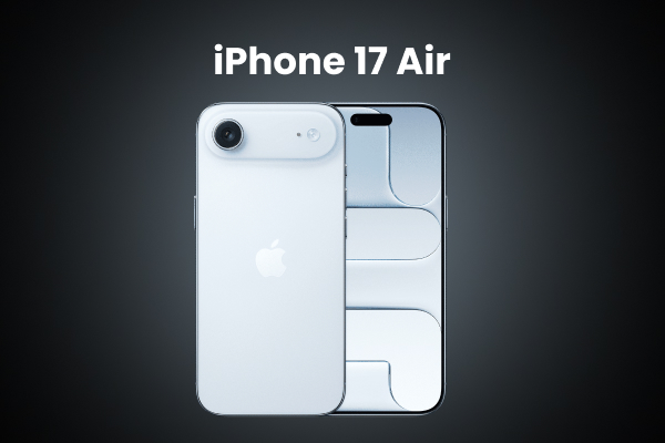 Slim and lightweight iPhone 17 Air titanium design