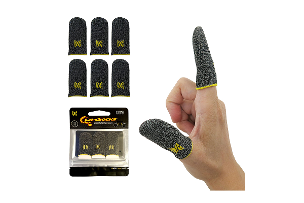 MGC ClawSocks finger sleeves for better touchscreen precision in games.