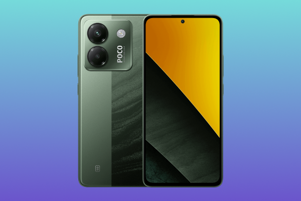 Poco M7 Pro 5G with AMOLED display and 50MP OIS camera.