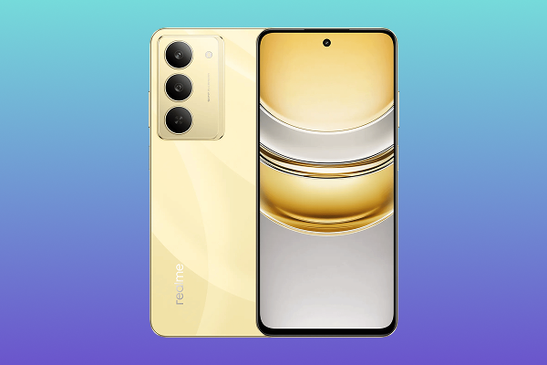 Realme 14x 5G with rugged design and IP69 waterproof rating.