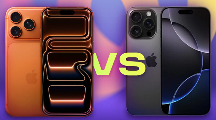 iPhone 17 Pro vs iPhone 16 Pro Full Comparison of Specs, Features & Performance