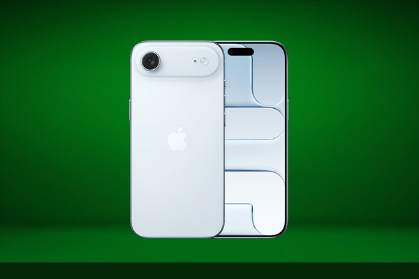 Slim and lightweight Apple iPhone Air with titanium design