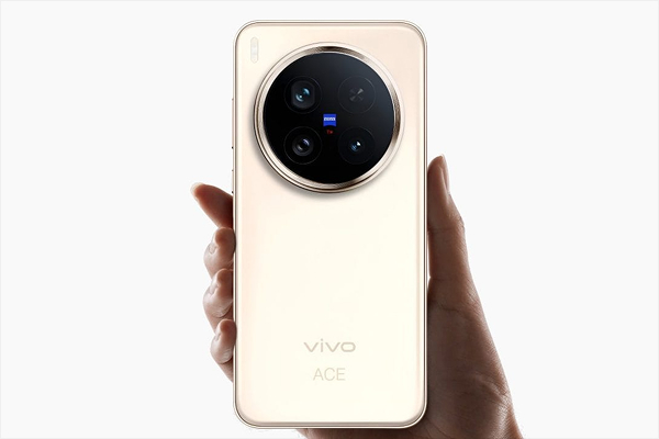 Slim flat‑frame metal‑glass flagship with signature rear camera island.