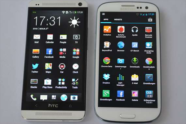 TFT LCD smartphone display showing basic color and brightness levels