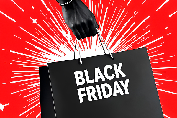 Black Friday occurs the day after Thanksgiving, traditionally focused on high-ticket items and in-store shopping, now also online.