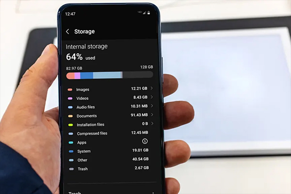 Delete unused apps and keep storage uncluttered.