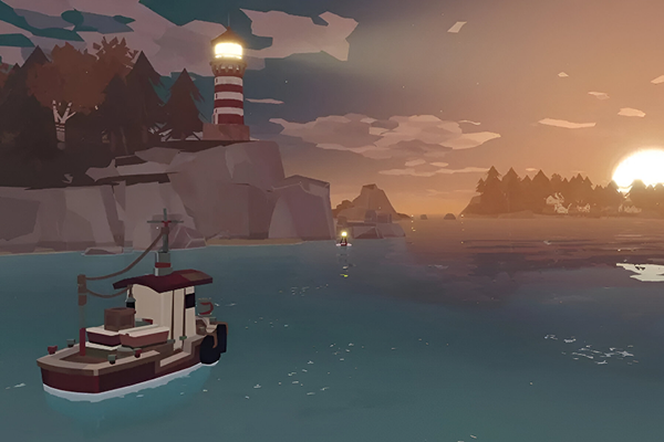 DREDGE fishing and mystery exploration game.