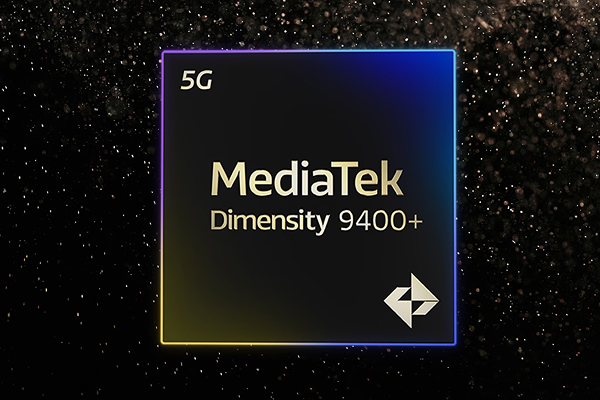 MediaTek Dimensity 9400 Plus chip with refined high-end performance.