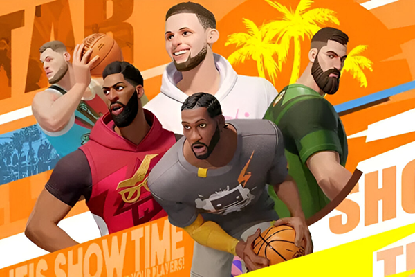 Basketball simulation game with team-building and multiplayer competitions.