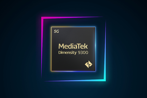 MediaTek Dimensity 9300 chip for smooth multitasking and gaming.