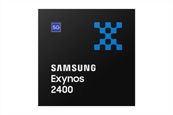 Samsung Exynos 2400 chip offering balanced power and efficiency.