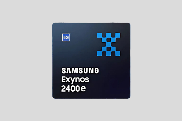 Samsung Exynos 2400e chip with solid graphics performance.