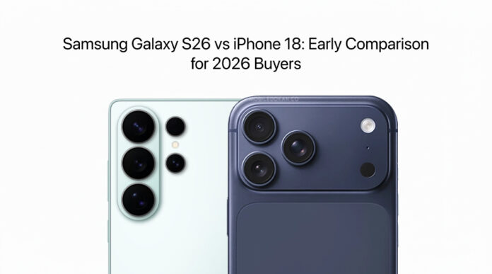 Samsung Galaxy S26 vs iPhone 18 Early Comparison for 2026 Buvers
