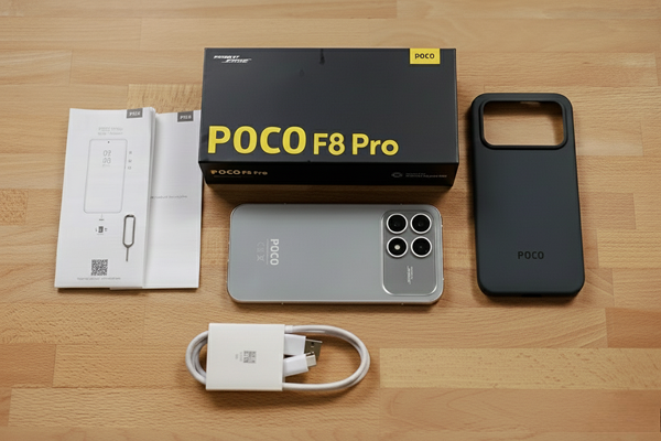 Unboxing the Poco F8 Pro