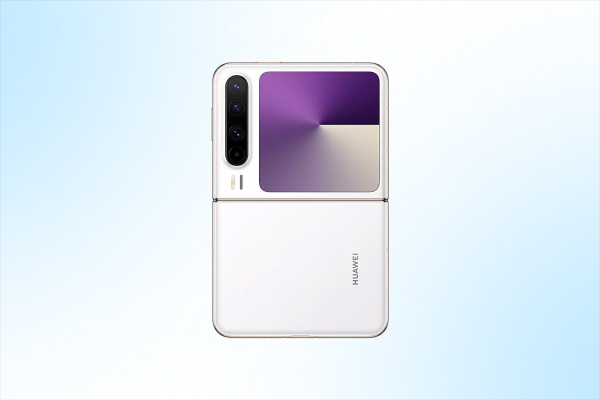 Huawei Pura X foldable phone with LTPO OLED screen and compact design