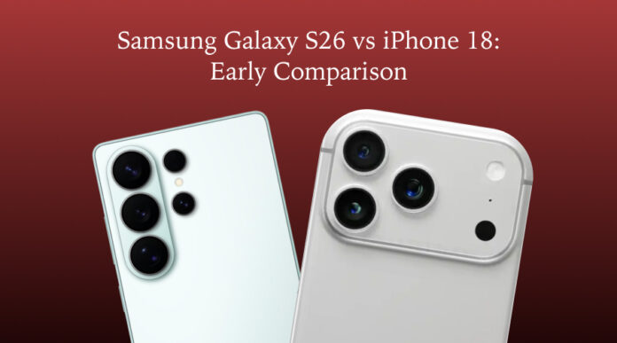 Samsung Galaxy S26 vs iPhone 18 Early Comparison for 2026 Buyers