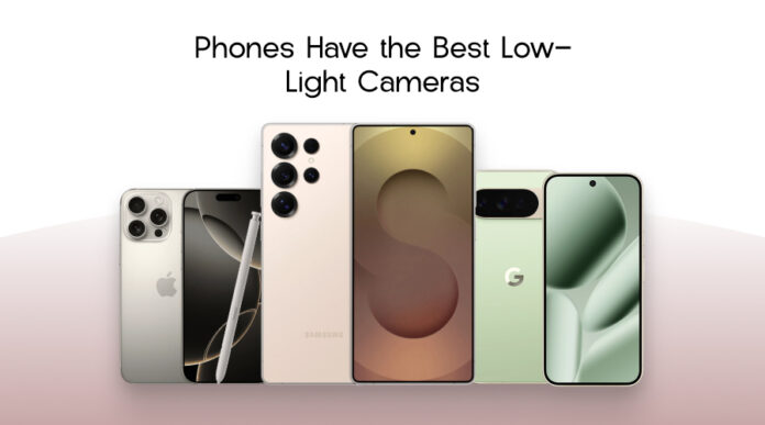 Top smartphones for low-light and night photography