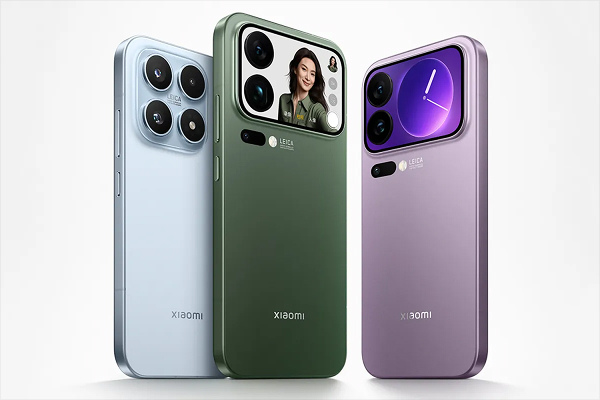 Xiaomi 17 Ultra 5G phone featuring Leica camera, Snapdragon chipset, OLED display, and large battery.