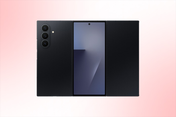 Tri-fold Samsung smartphone with large immersive AMOLED display