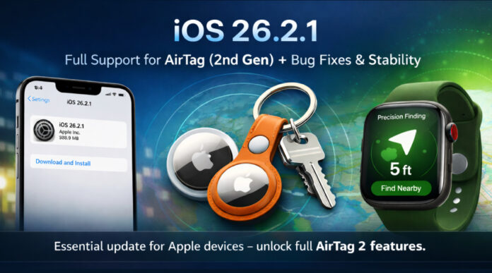New Update Brings AirTag (2nd Gen) Support and Bug Fixes