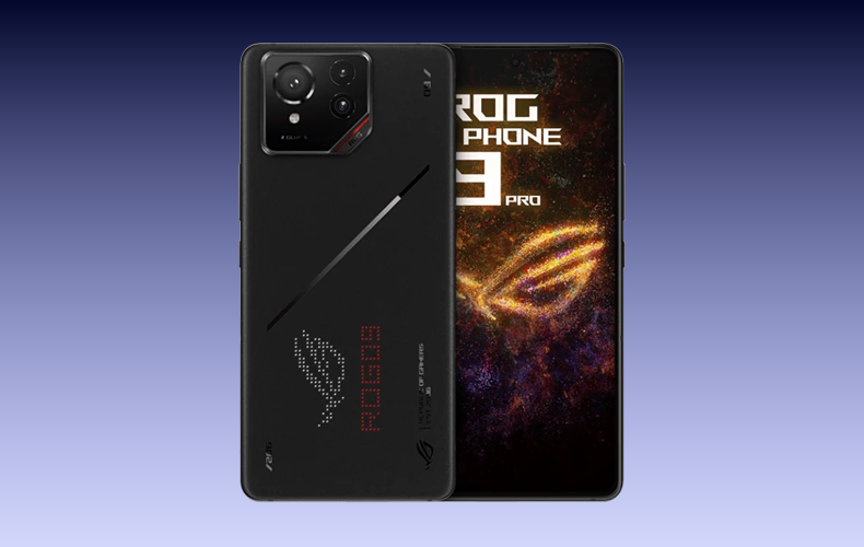 Asus ROG Phone 9 Pro – High-performance gaming phone with RGB design and cooling vents