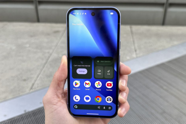 Display: Bright and Smooth: Bright 6.3-inch OLED display on Google Pixel 10a