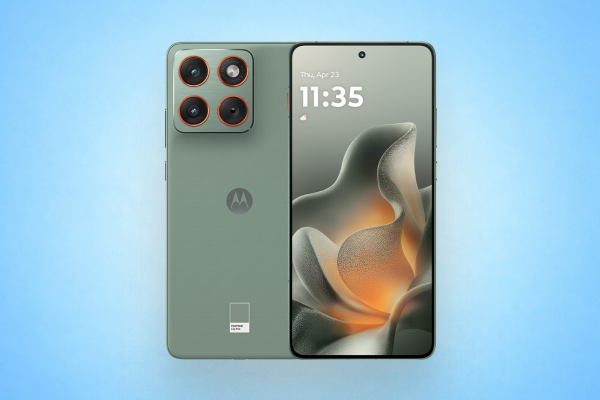 Motorola Edge 70 Fusion smartphone with 144Hz AMOLED display and Snapdragon chipset.