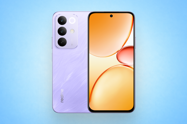 Realme C83 budget smartphone with 144Hz display and 7000mAh battery.