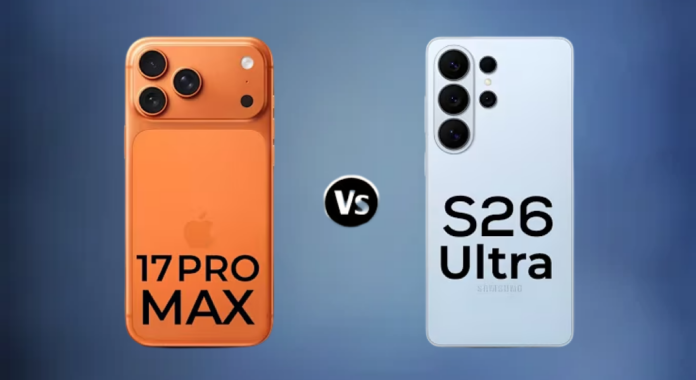 Samsung Galaxy S26 Ultra vs. iPhone 17 Pro Max Full Specs Comparison