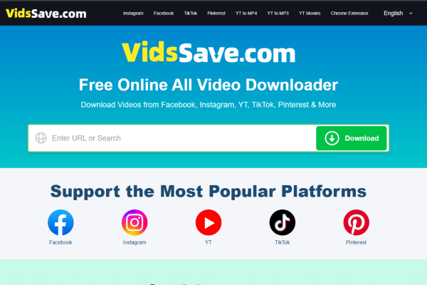 Online Pinterest video downloader with quick copy-paste downloads, no installation required, works on mobile and desktop.