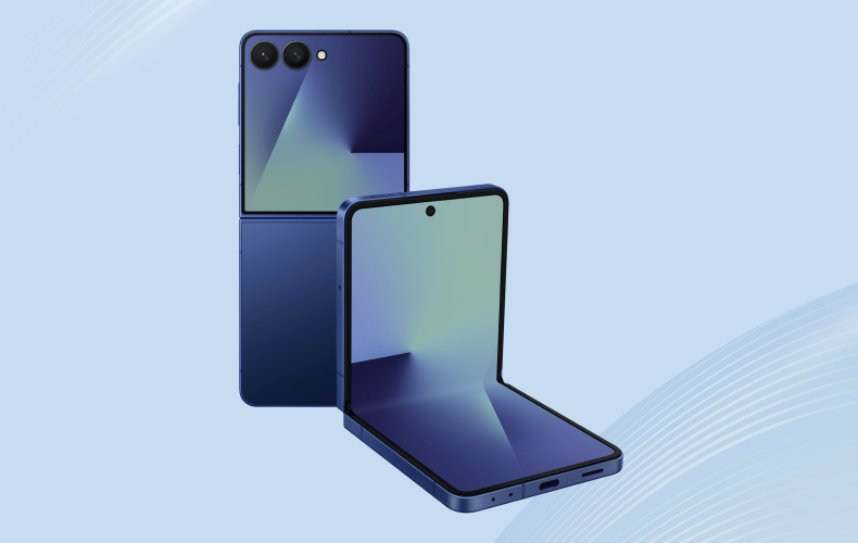 Galaxy Z Flip7 5G – Foldable compact phone with stylish design