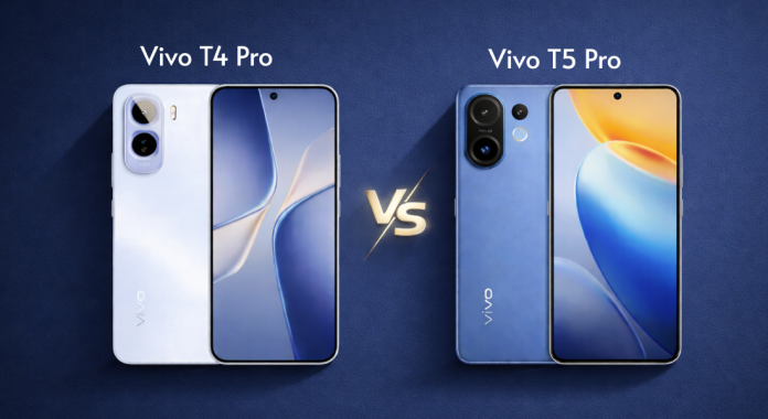 Vivo T4 Pro vs Vivo T5 Pro Full Specs and Price Comparison