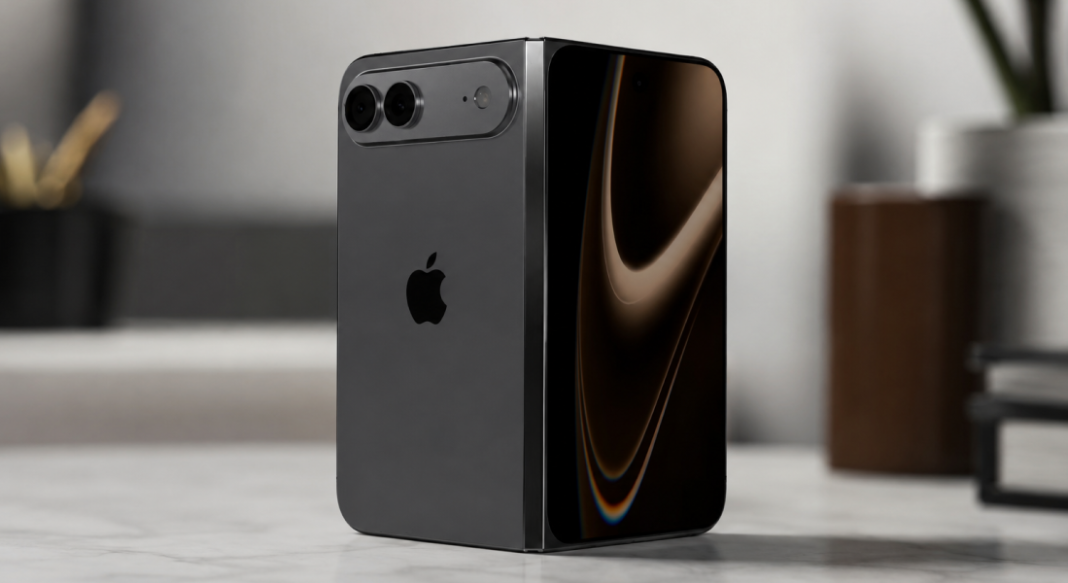 A Closer Look at Apple’s Foldable iPhone Concept Thin Body, Bold Camera, Odd Inputs