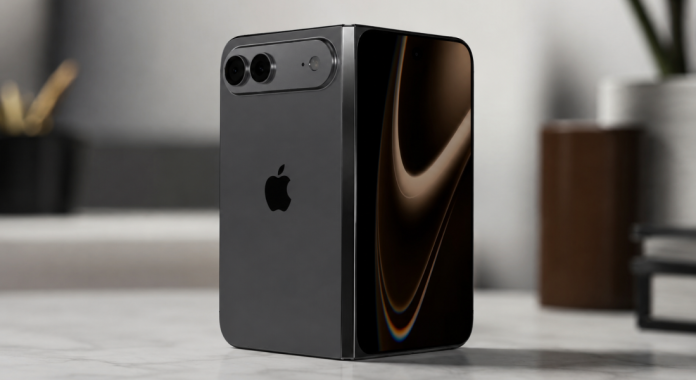 A Closer Look at Apple’s Foldable iPhone Concept Thin Body, Bold Camera, Odd Inputs