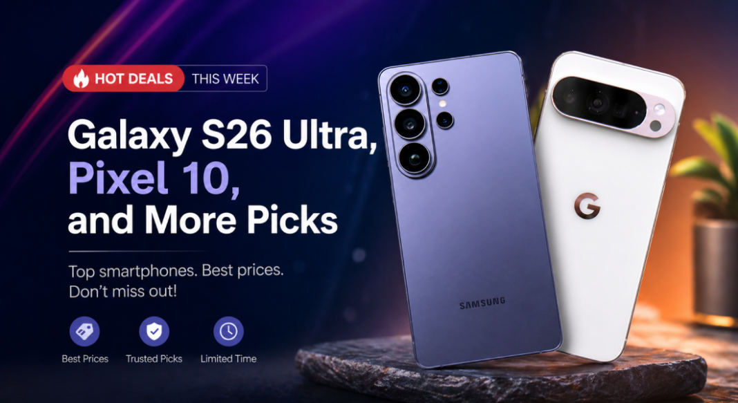 Hot Deals This Week: Galaxy S26 Ultra, Pixel 10, and More Picks