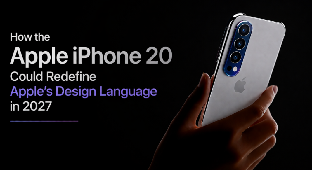 How the Apple iPhone 20 Could Redefine Apple’s Design Language in 2027
