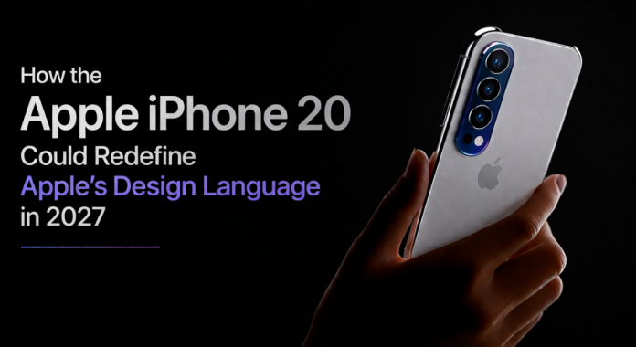 How the Apple iPhone 20 Could Redefine Apple’s Design Language in 2027