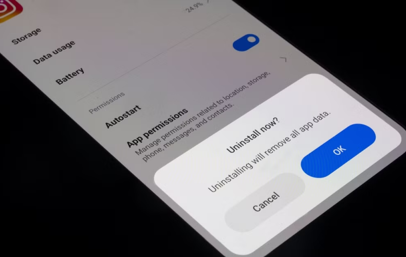 Keep only regularly used apps and uninstall unused ones.