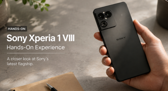 Sony Xperia 1 VIII Hands-On Experience