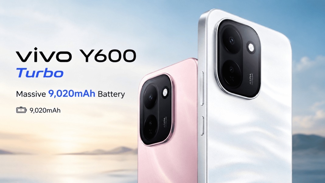 Vivo Y600 Turbo Goes Official With 9,020mAh Battery and New Features