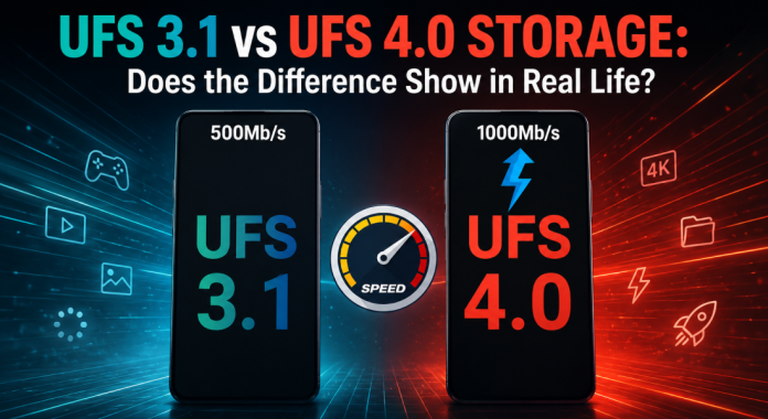UFS 3.1 vs UFS 4.0 Storage: Does the Difference Show in Real Life?