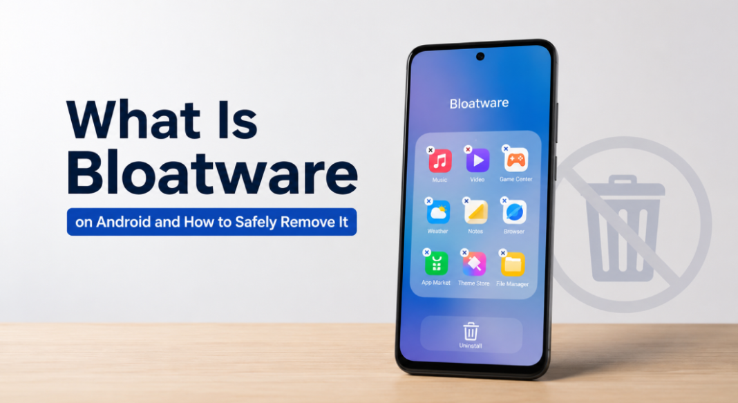 how to remove bloatware on Android